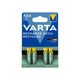 Genopladeligt batteri genanvendt AAA 800mAh blister 4