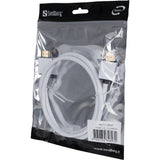HDMI 2.0 Cable SAVER, White (1m)