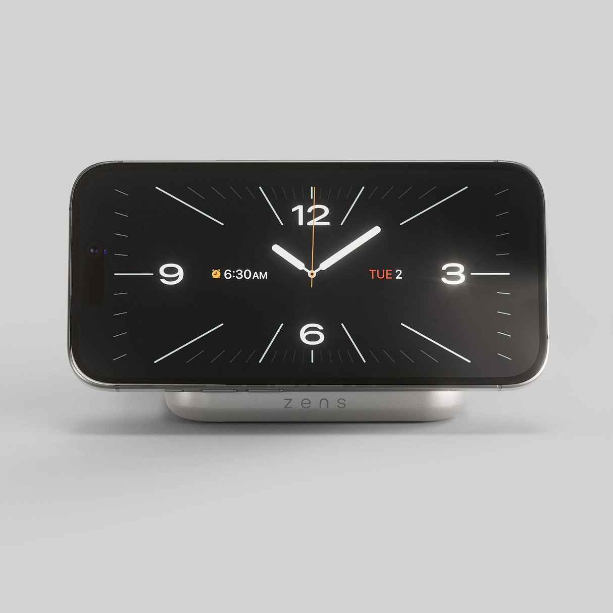 ZENS ZESC20W/00 oplader til mobil enhed Hovedtelefoner, Smartphone, Ur Hvid, Sølv USB Trådløs opladning Hurtig opladning Indendørs