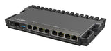 Mikrotik RB5009UPR+S+IN kabelforbundet router 2.5 Gigabit Ethernet, Gigabit Ethernet Sort