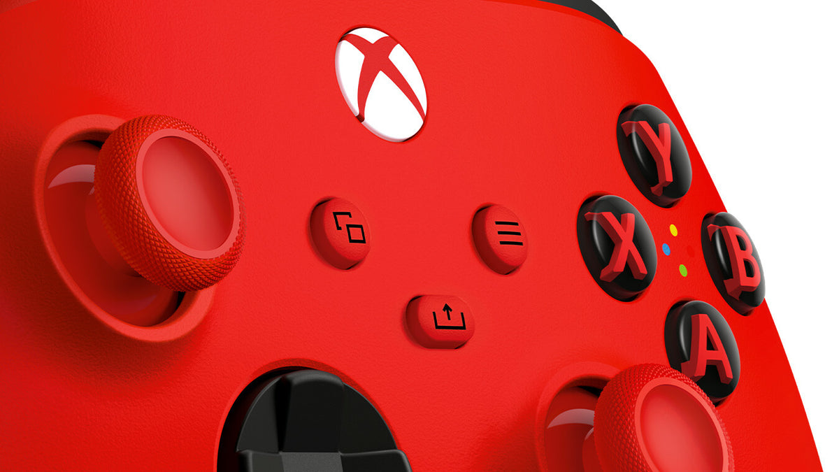 Microsoft EP2-29936 spil-controller Rød, Hvid Bluetooth Gamepad Analog/digital Android, PC, Xbox One, Xbox Series S, Xbox Series X, iOS
