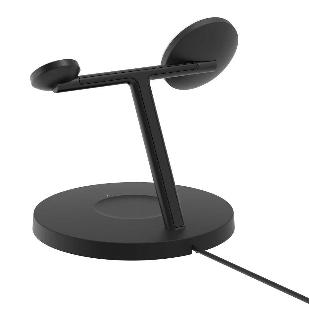 Belkin BoostCharge Pro Hovedtelefoner, Smartphone, SmartWatch Sort USB Trådløs opladning Hurtig opladning Indendørs