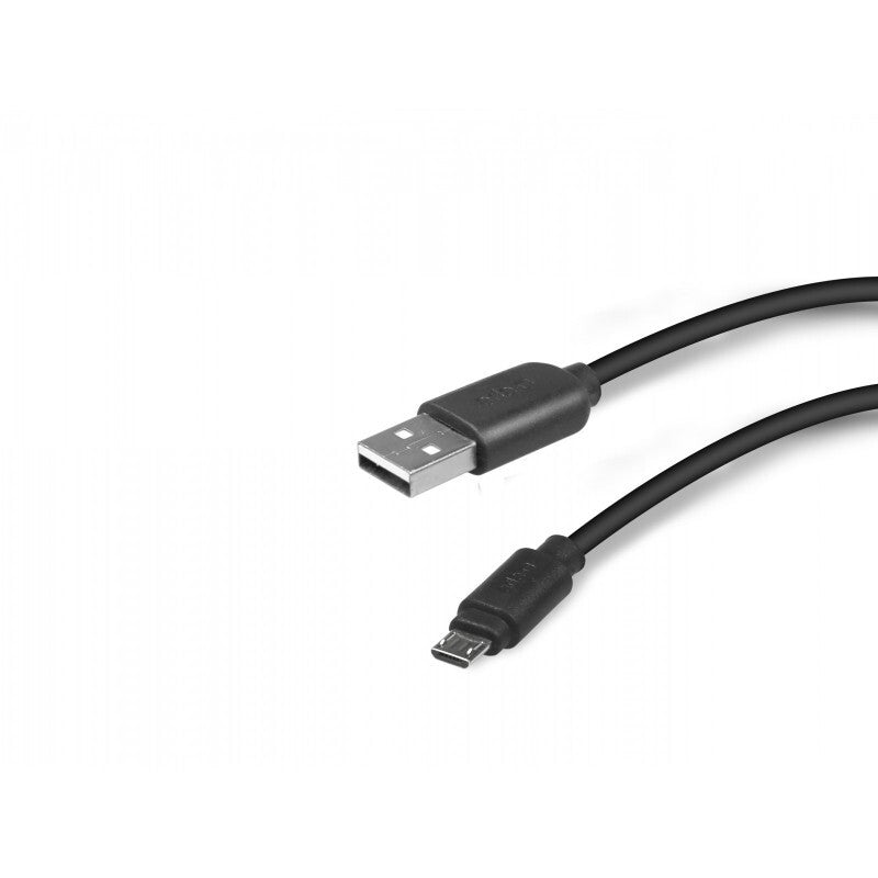 SBS 1m USB2.0/MicroUSB USB-kabel USB A Micro-USB A 0,48 Gbit/sek. Sort