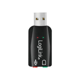LogiLink USB Soundcard Virtual 3D Soundeffects USB 2.0 Ekstern