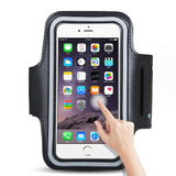 Universal Running Armband til 6" Smartphones sort