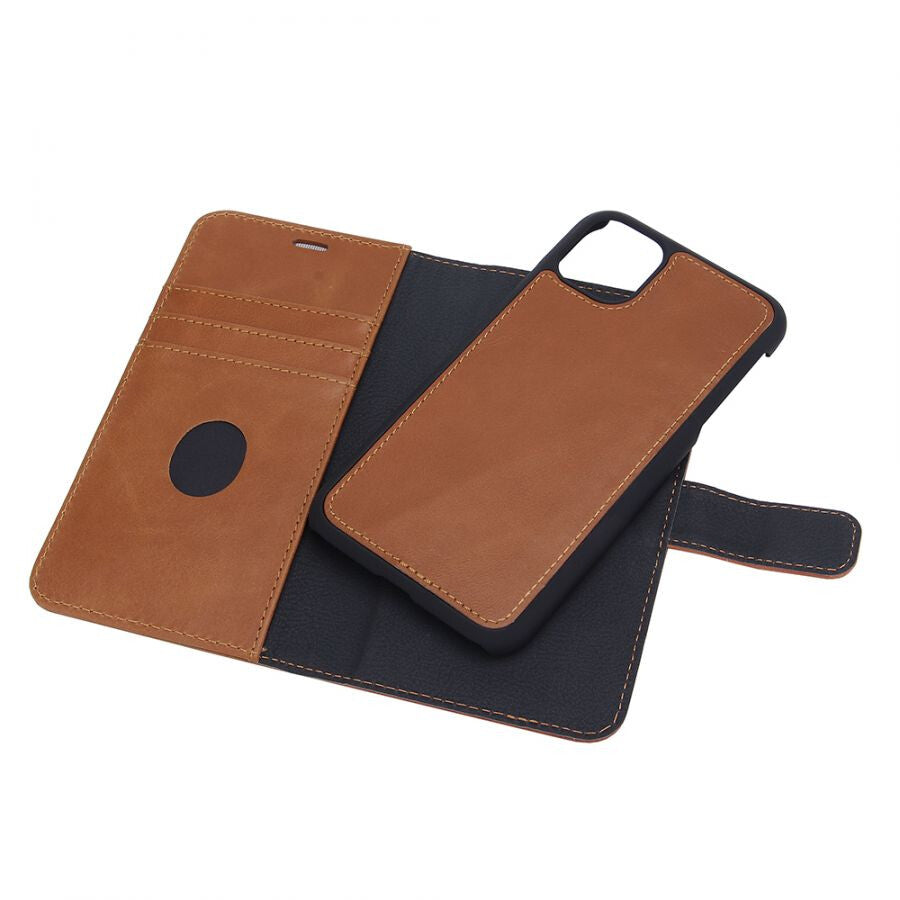 Radicover Exclusive 2-i-1 mobiltelefon etui 15,5 cm (6.1") Folie Brun