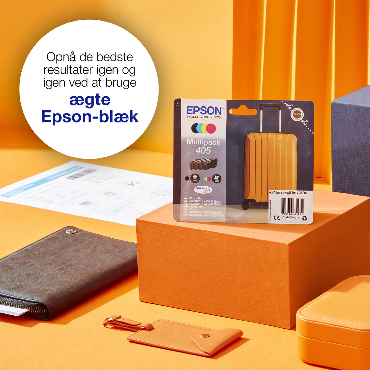 Epson Singlepack Yellow 405 DURABrite Ultra Ink