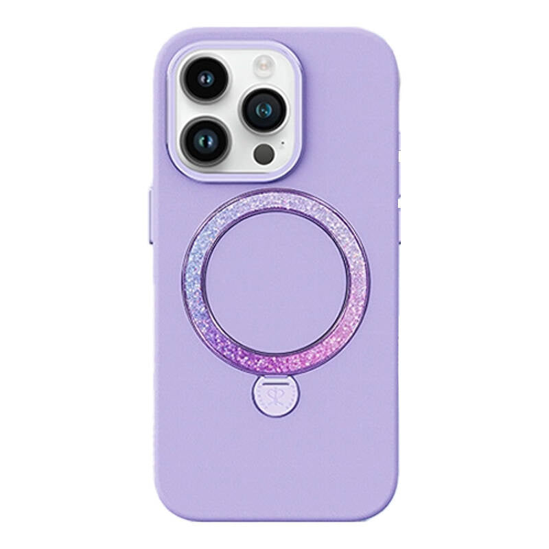 Joyroom PN-15L2 Case Dancing Circle til iPhone 15 Pro (lila)