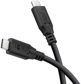 Goobay 74189 USB-kabel USB4 Gen 2x2 2 m USB C 20 Gbit/sek. 240 W Sort