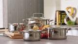 Tefal Duetto+ G719S734 Madlavningssæt Sølv Transparent