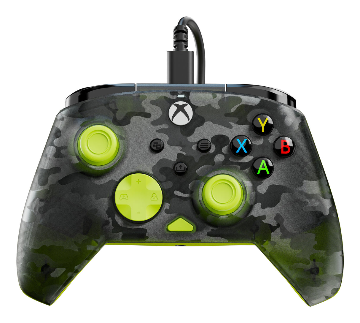 Turtle Beach Rematch Core Sort, Grå, Gul USB Gamepad PC, Xbox, Xbox One, Xbox Series S, Xbox Series X