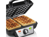 Tristar WF-2195 vaffeljern 2 vaffel/vafler 1000 W Sort, Rustfrit stål