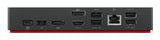 Lenovo - docking station - USB-C - HDMI 2 x DP - 1GbE