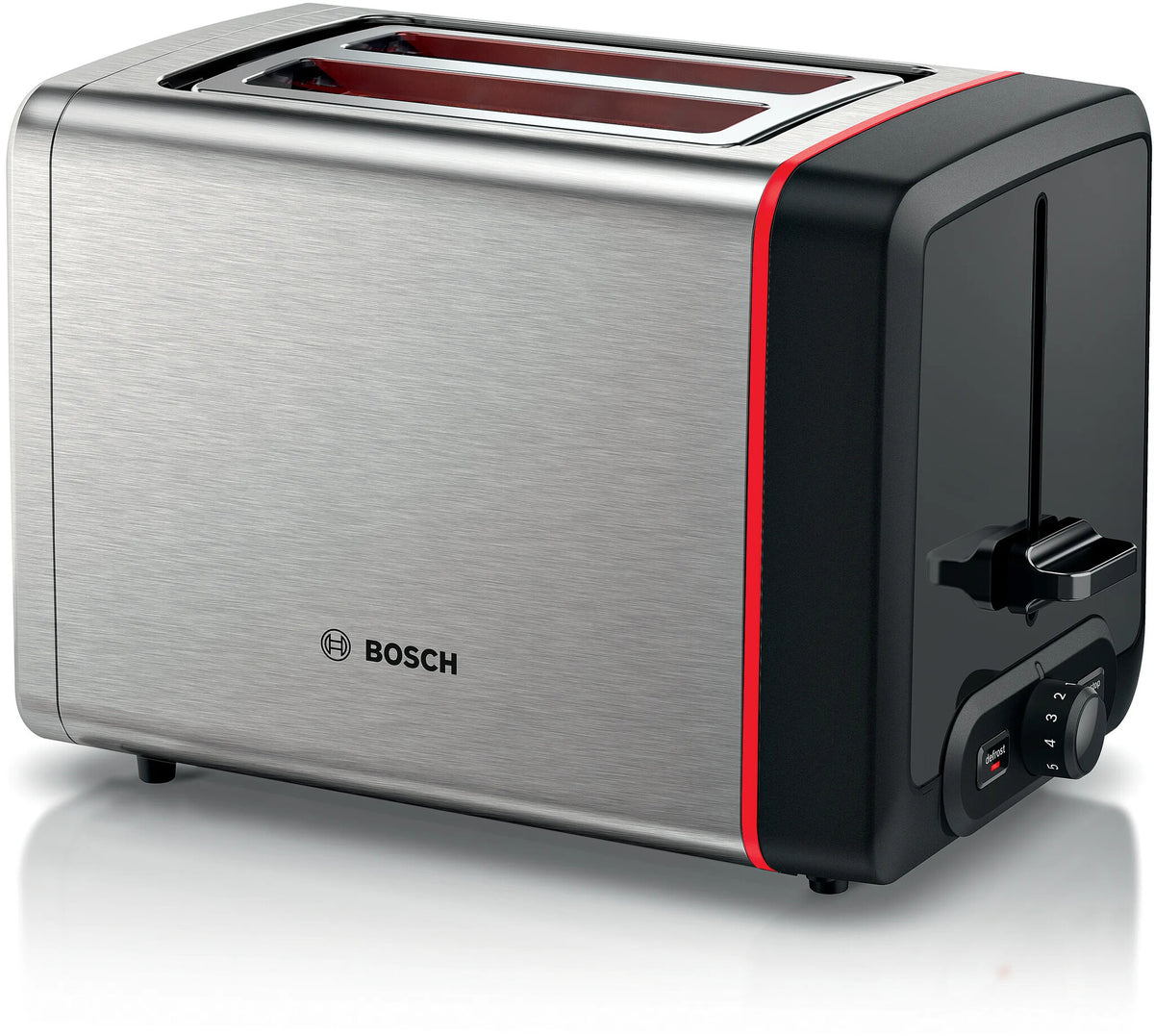 Bosch TAT5M420 brødrister 2 skive(r) 970 W Rustfrit stål