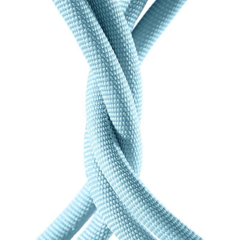 USB-kabel til iP Baseus Crystal Shine, 2.4A, 1.2m (niebieski)