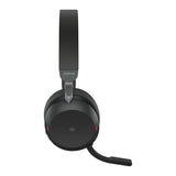 Jabra Evolve2 75 Headset Trådløs Kontor/Callcenter Bluetooth Opladningsstativ Sort