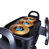 Bilholder med induktiv oplader Baseus LightChaser (Sort)