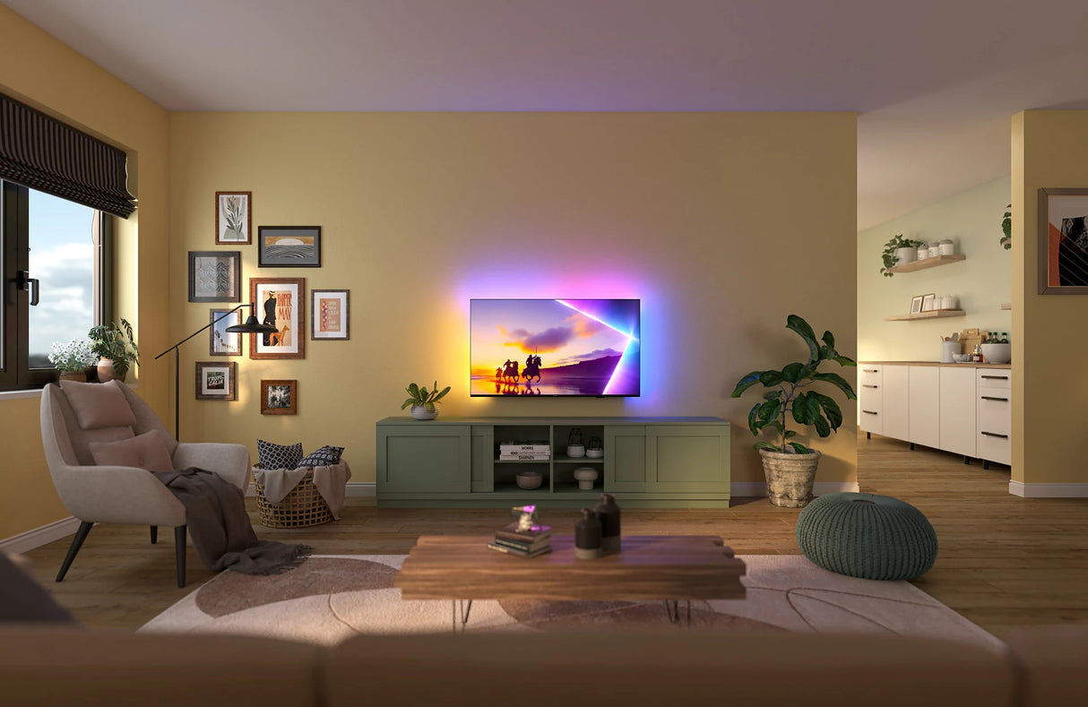 Philips 43PUS8450/12 QLED 4K Smart TV med Ambilight