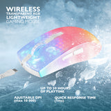 Deltaco Gaming WM89 wireless ultralight mouse, white