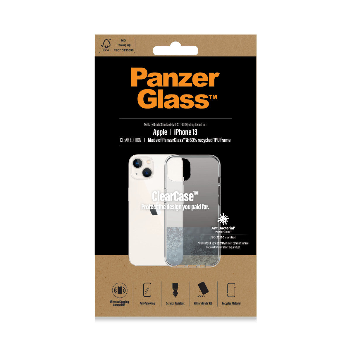 PanzerGlass ® ClearCase iPhone 13