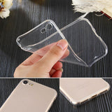 Ultraklar 0,5 mm gel TPU-cover til Huawei Y7 Prime 2018 / Y7 2018 gennemsigtig