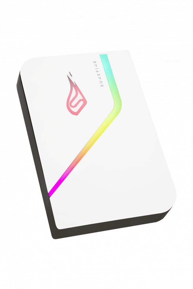 SureFire PyroDrive Gaming SSD 2TB USB Type-C 3.2 Gen 1 (3.1 Gen 1) Hvid