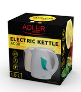 Adler AD 08 w elkedel 1 L 850 W Hvid