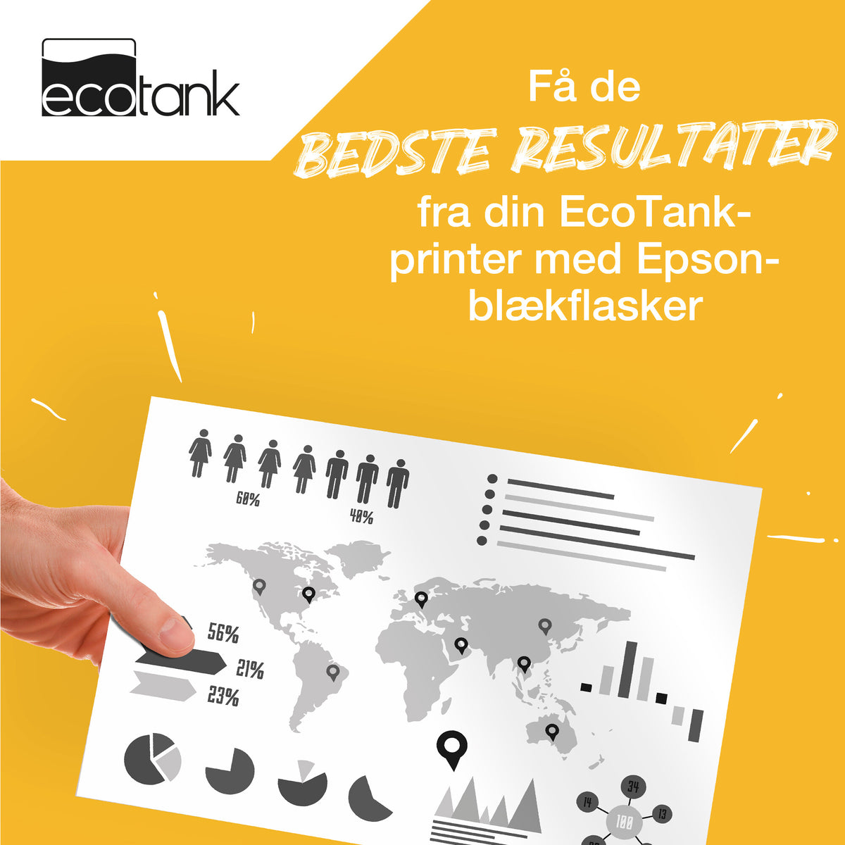 Epson 111 EcoTank sort pigment blækbeholder
