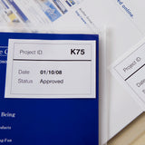 Brother DK-44205 etiketbånd Sort på hvid