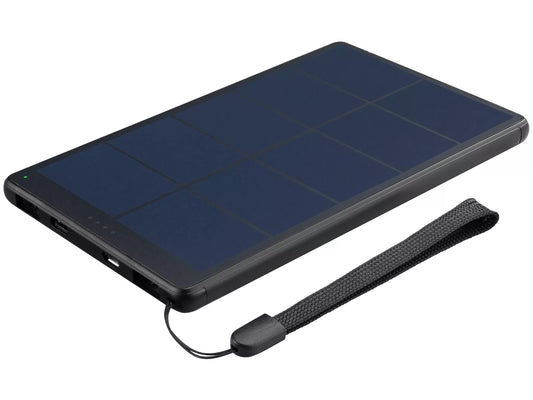 10.000 mAh Urban Solar PowerBank, sort