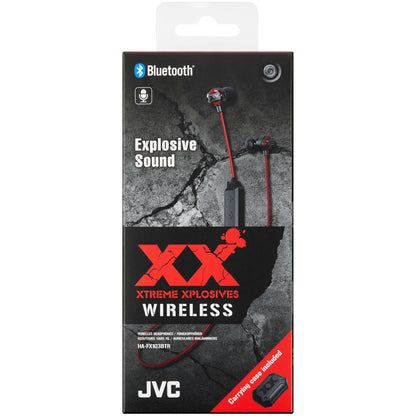 JVC Hovedtelefon In-Ear FX103BT Xtreme Xplosive Trådløs Rød