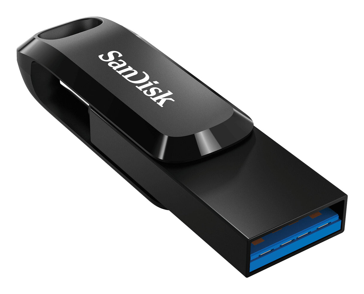 SanDisk Ultra Dual Drive Go USB-nøgle 512 GB USB Type-A / USB Type-C 3.2 Gen 1 (3.1 Gen 1) Sort