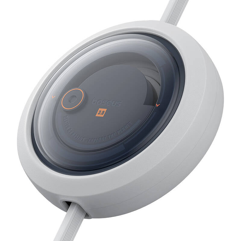 3-i-1 Baseus Free2Draw USB til M+L+C 100W kabel, 1,1 m (hvid)