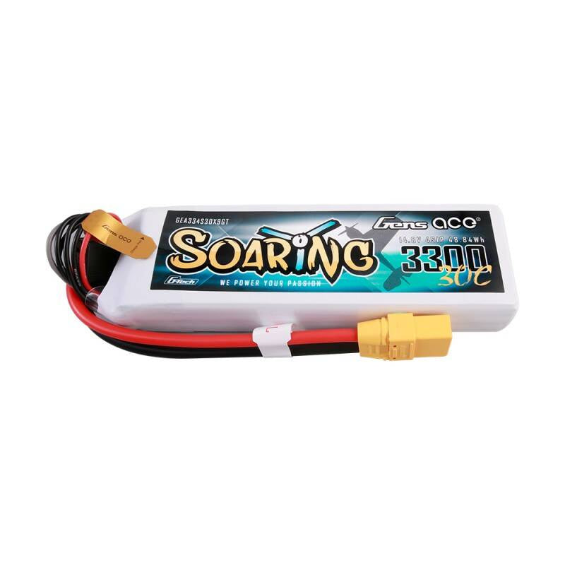 Gens ace G-Tech Soaring 3300mAh 14,8V 30C 4S1P Lipo Batteri
