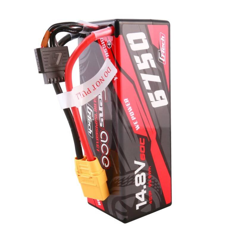 Gens ace G-Tech 6750mAh 14,8V 60C 4S1P 14# XT90 Batteri