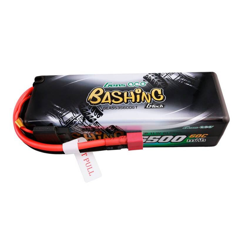 Gens ace G-Tech 5500mAh 11.1V 3S1P 60C HardCase 15 # bilbatteri