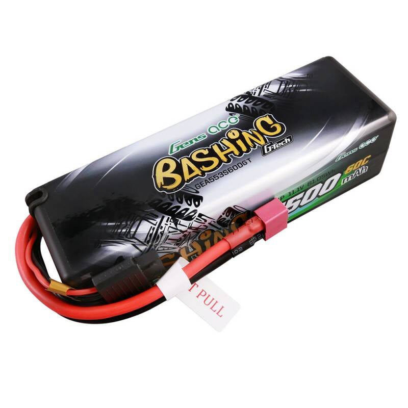 Gens ace G-Tech 5500mAh 11.1V 3S1P 60C HardCase 15 # bilbatteri
