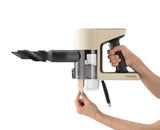 Roborock H5 Stick vakuum Batteri Dry HEPA Støvpose Beige, Sort