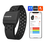 Armband Heart Rate Monitor Coospo HW706 kompatibel med Strava, wahooo, mapmyfitness osv.