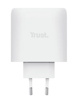 Trust Maxo 65W Universel Hvid Vekselstrøm Hurtig opladning Indendørs