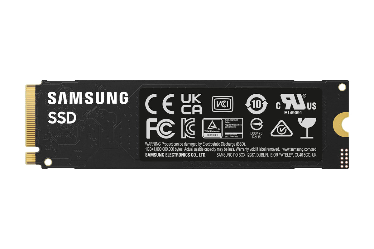 Samsung 990 EVO Plus SSD MZ-V9S1T0BW 1TB M.2 PCIe 5.0 x2 (NVMe)