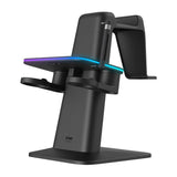 RGB Vertical Stand Meta Officielt Co-Branded Kiwi Design QC03 til Meta Quest 3/Quest 2/Quest PRO Black