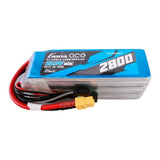 Gens ace G-Tech 2800mAh 22.2V 60C 6S1P Lipo Batteripakke med XT60 stik