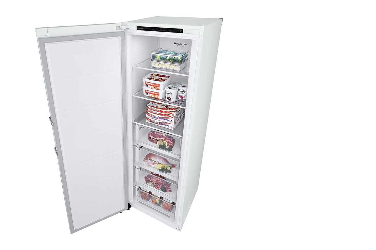 LG GFT41SWGSZ fryser Stående fryser Fritstående 324 L Hvid