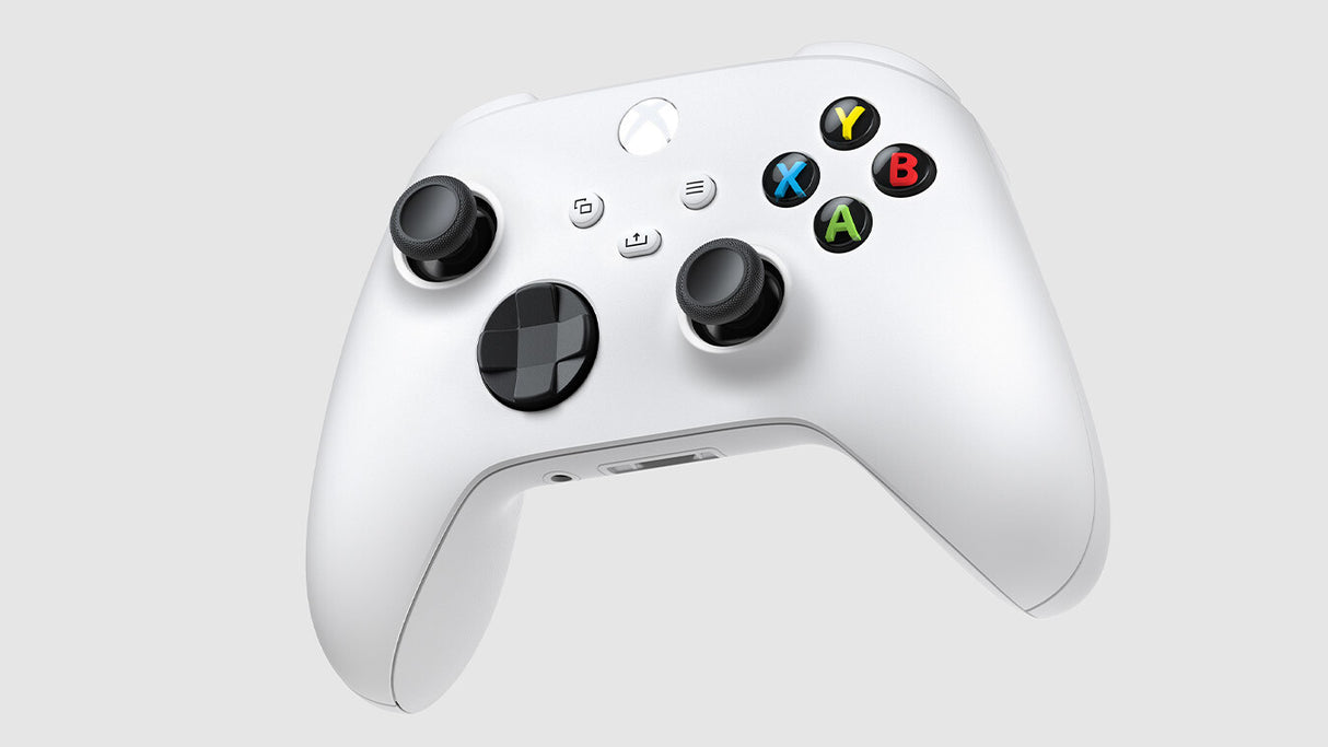 Microsoft Xbox Wireless Controller Hvid Bluetooth Gamepad Analog/digital Android, PC, Xbox One, Xbox One S, Xbox One X, Xbox Series S, Xbox Series X, iOS