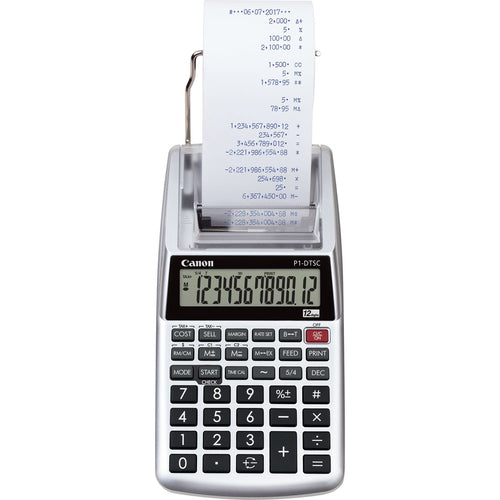 Canon P1-DTSC printing calc. w/o adapter
