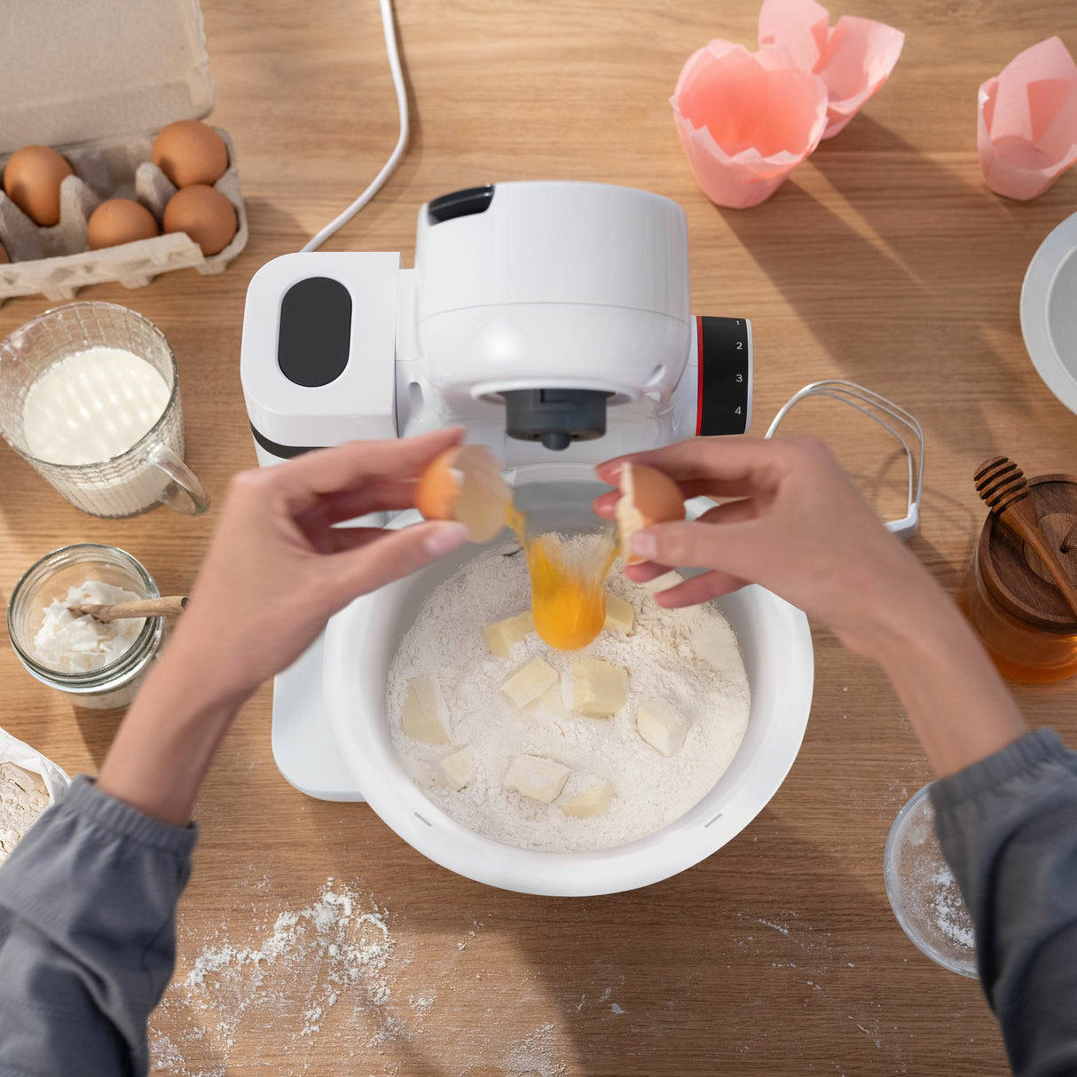 Bosch Serie 2 MUMS2AW00 foodprocessor 700 W 3,8 L Hvid