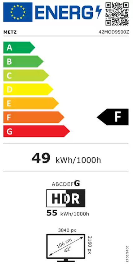 Metz 42MOD9502Z OLED Google TV