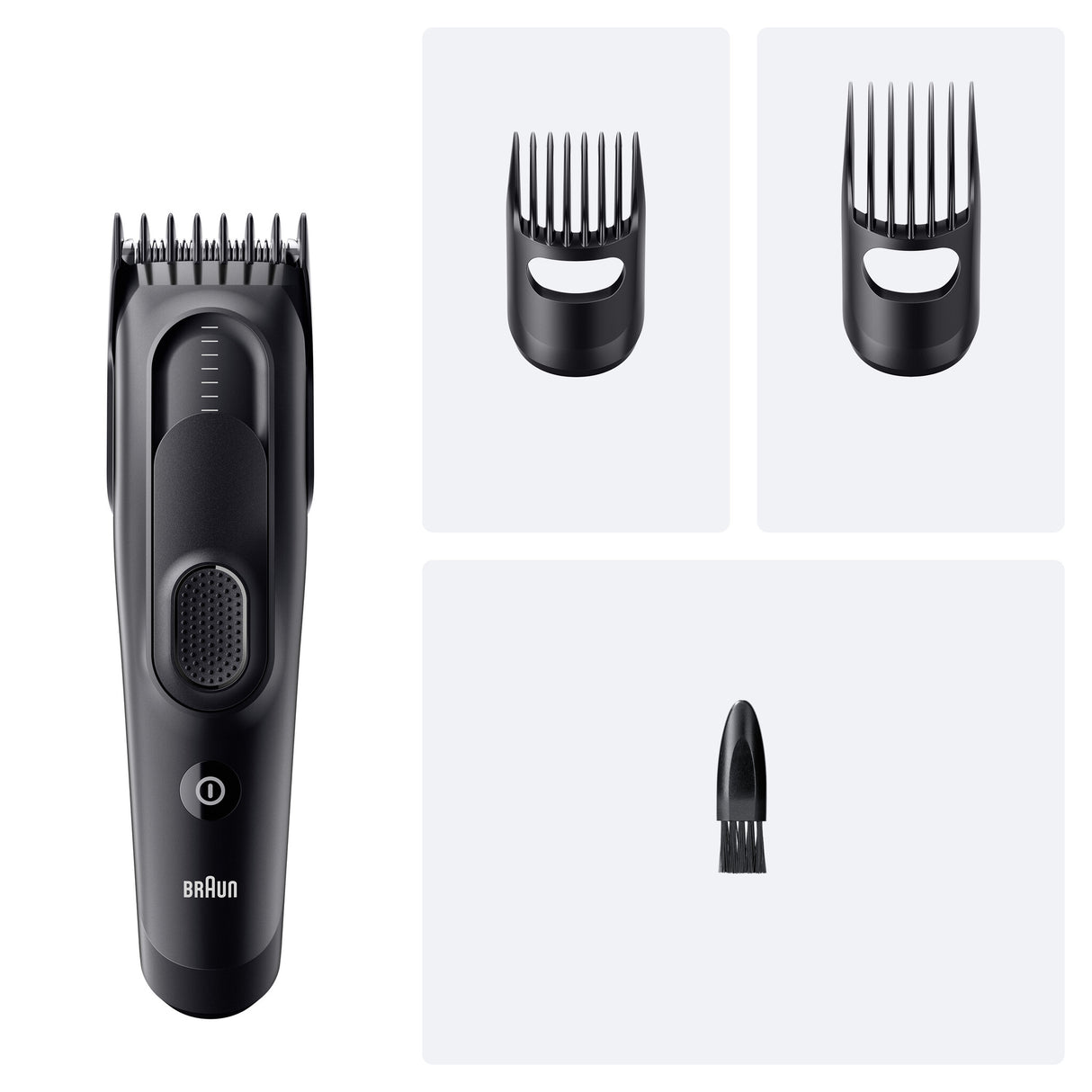 Braun HC5530 skæg- og hårtrimmer Sort 17 Nikkel-Metalhydrid (NiMH)