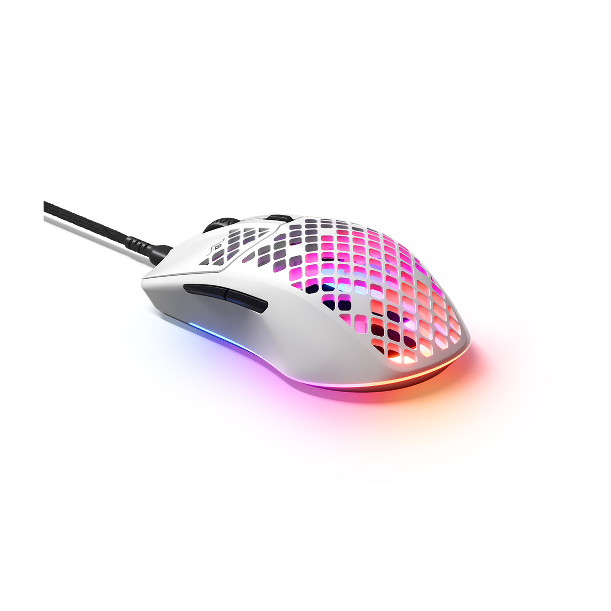 SteelSeries Aerox 3 (2022) Snow gaming mus